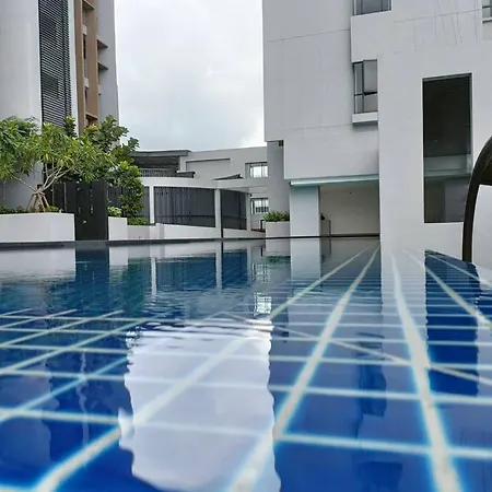 Cozy Sky Trees With Balcony, Smart Tv , Aeon & Pool Apartment Johor Bahru Exterior photo
